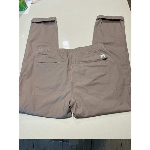 Vuori ripstop beige/taupe pants with drawstrings size Small - Picture 4 of 11